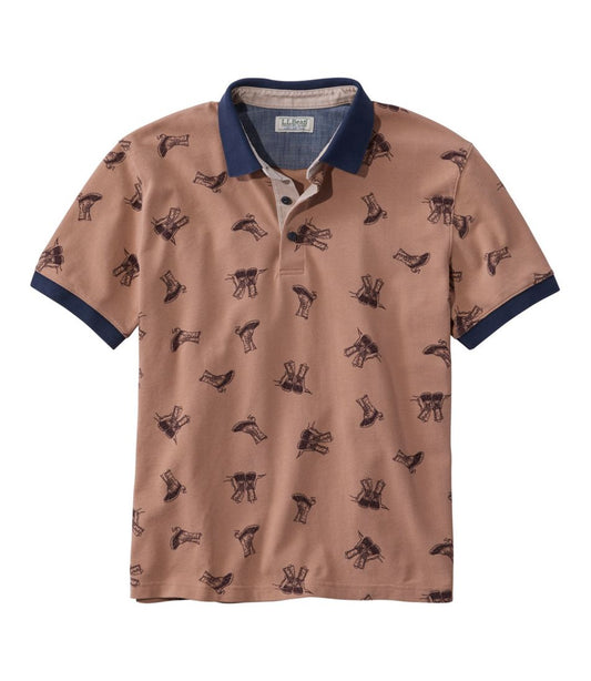 Men's Casco Bay Rugged Polo, Short-Sleeve, Print | L.L.Bean sale