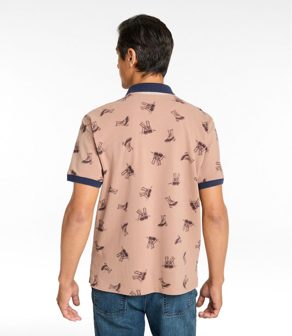 Men's Casco Bay Rugged Polo, Short-Sleeve, Print | L.L.Bean sale