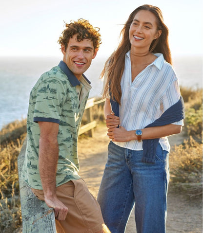 Men's Casco Bay Rugged Polo, Short-Sleeve, Print | L.L.Bean sale