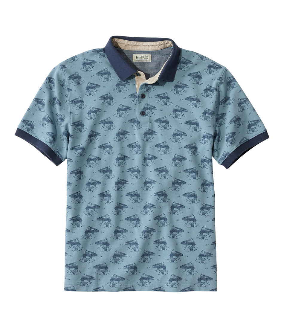 Men's Casco Bay Rugged Polo, Short-Sleeve, Print | L.L.Bean sale - US 5287