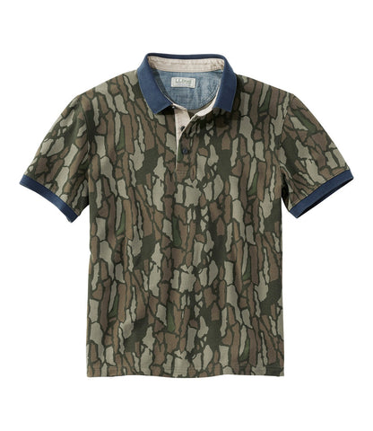 Men's Casco Bay Rugged Polo, Short-Sleeve, Print | L.L.Bean sale - US 5287