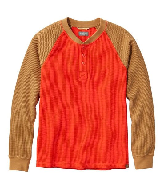 Men's Signature Waffle Henley | L.L.Bean online