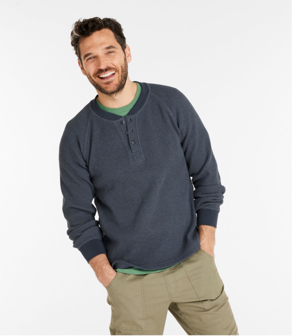 Men's Signature Waffle Henley | L.L.Bean online