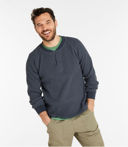 Men's Signature Waffle Henley | L.L.Bean online