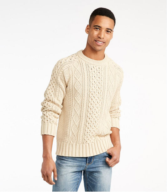 Men's Signature Cotton Fisherman Sweater | L.L.Bean near me