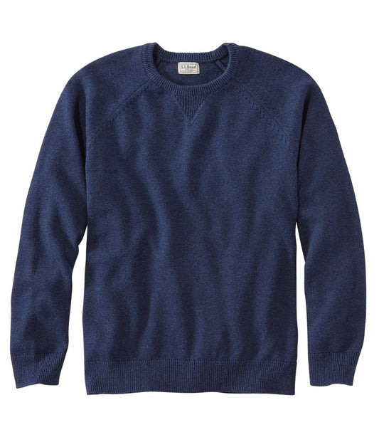 Men's Wicked Soft Cotton/Cashmere Sweater, Crewneck | L.L.Bean near me