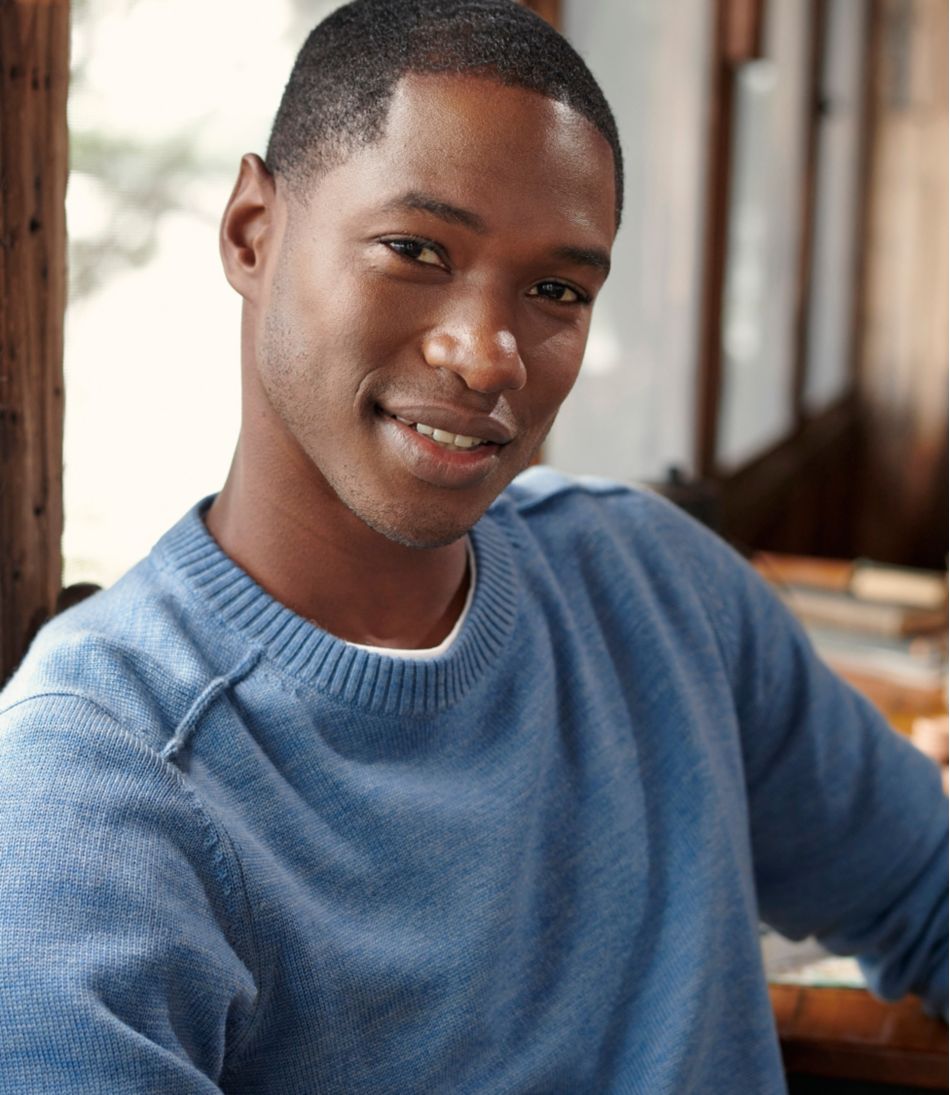 Men's Essential Merino Sweater, Crewneck | L.L.Bean discount