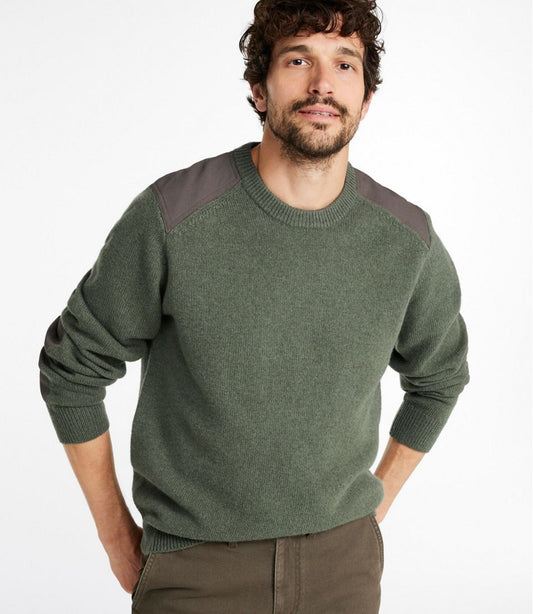 Men's Maine Guide Lightweight Lambswool Sweater | L.L.Bean for sale