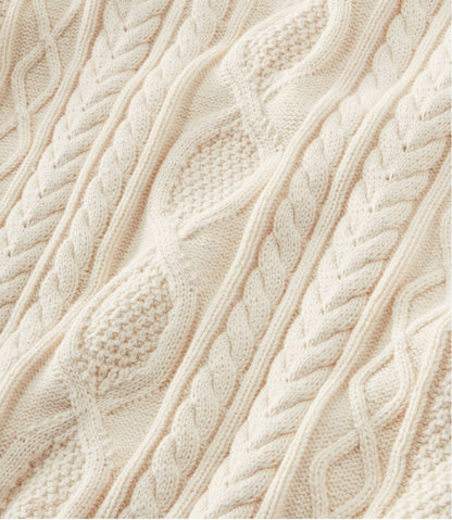 Men's Bean's Heritage Soft Cotton Fisherman Sweater, Button-Mock | L.L.Bean discount