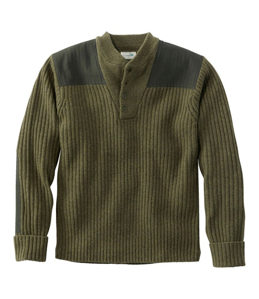 Commando Sweater, Henley Sweaters for Men | L.L.Bean | L.L.Bean outlet