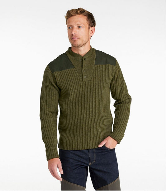 Commando Sweater, Henley Sweaters for Men | L.L.Bean | L.L.Bean outlet