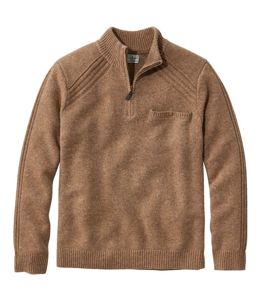 Men's Rangeley Merino Sweater, Quarter-Zip | L.L.Bean outlet