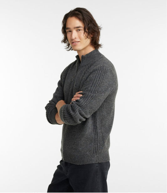 Men's Rangeley Merino Sweater, Quarter-Zip | L.L.Bean outlet