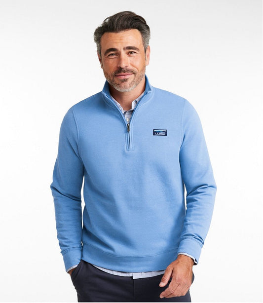 Men's Comfort Stretch Performance® Piqué, Quarter-Zip Pullover | L.L.Bean discount
