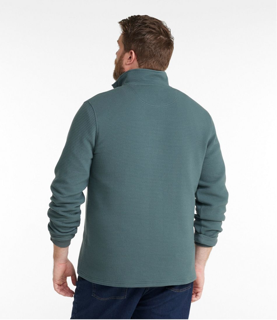 Men's Lakewashed Double-Knit Quarter-Zip Pullover | L.L.Bean online