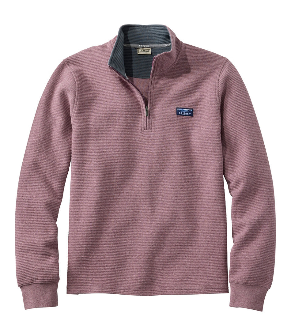 Men's Lakewashed Double-Knit Quarter-Zip Pullover | L.L.Bean online - US 6369