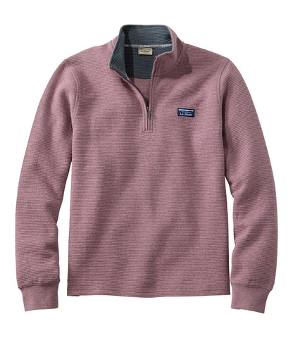 Men's Lakewashed Double-Knit Quarter-Zip Pullover | L.L.Bean online - US 6369