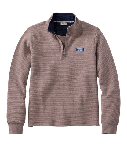 Men's Lakewashed Double-Knit Quarter-Zip Pullover | L.L.Bean online - US 6369