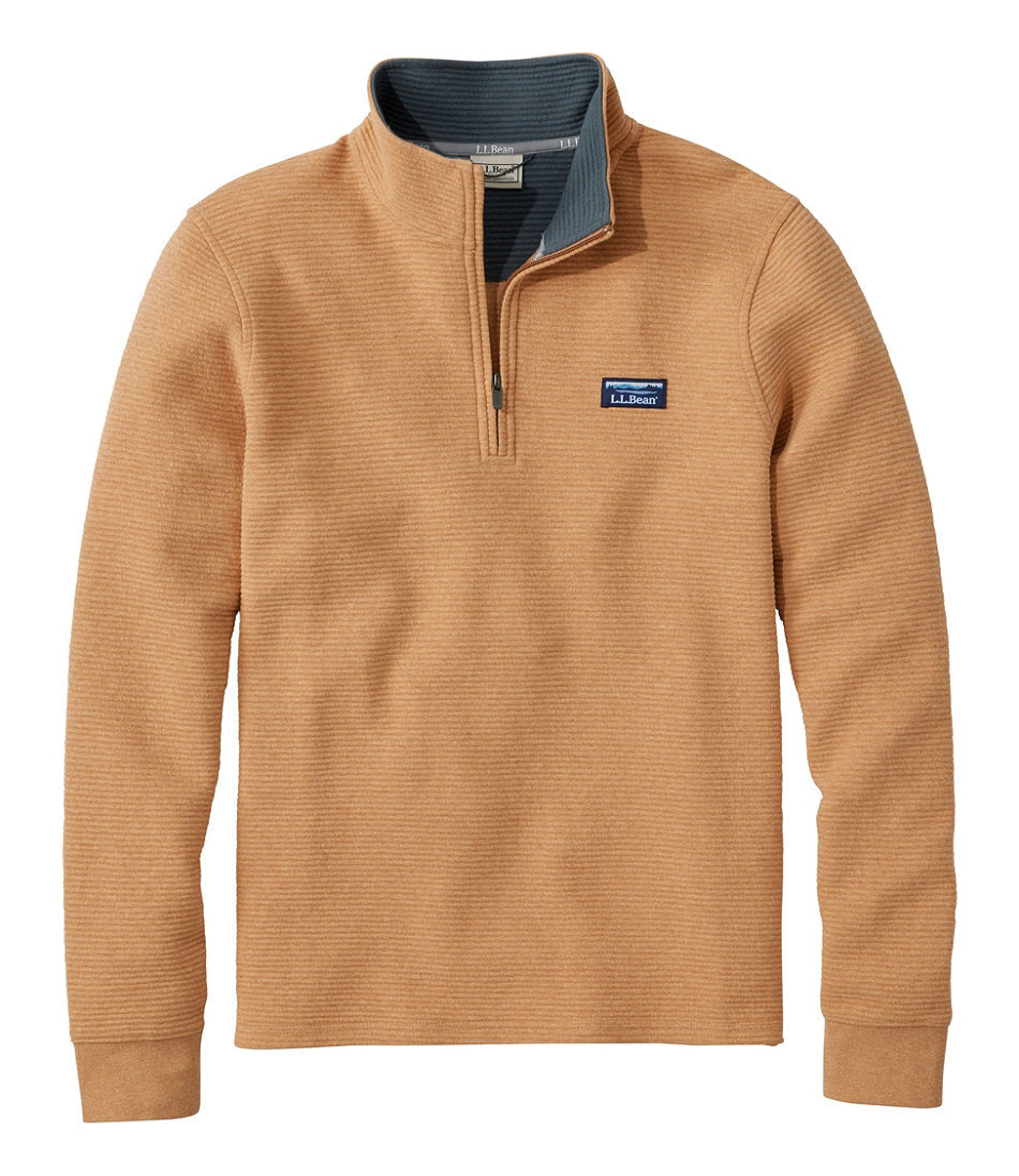 Men's Lakewashed Double-Knit Quarter-Zip Pullover | L.L.Bean online - US 6369