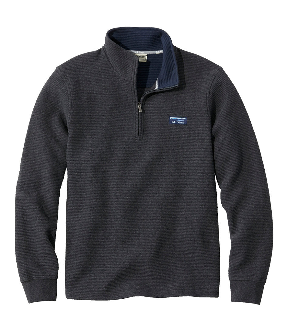 Men's Lakewashed Double-Knit Quarter-Zip Pullover | L.L.Bean online - US 6369