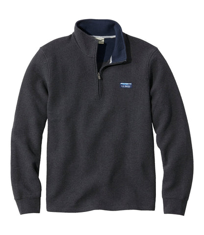 Men's Lakewashed Double-Knit Quarter-Zip Pullover | L.L.Bean online - US 6369