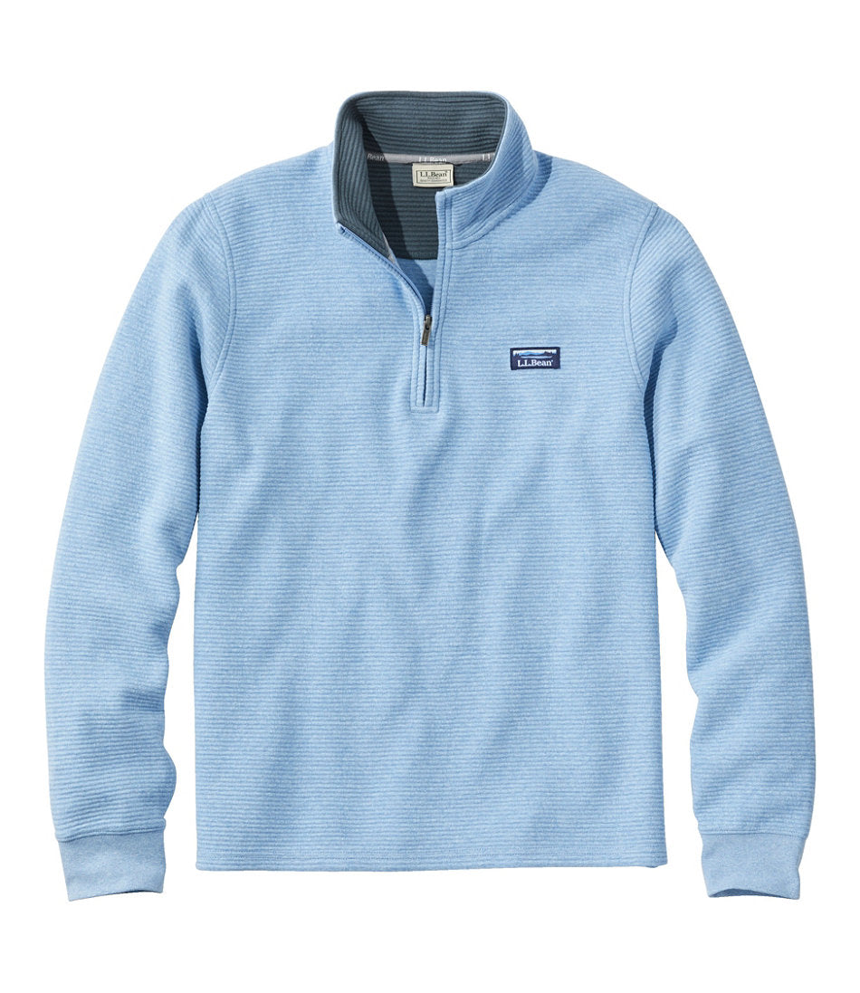 Men's Lakewashed Double-Knit Quarter-Zip Pullover | L.L.Bean online - US 6369
