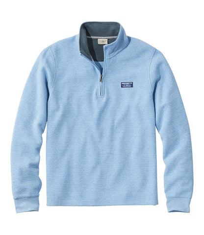 Men's Lakewashed Double-Knit Quarter-Zip Pullover | L.L.Bean online - US 6369