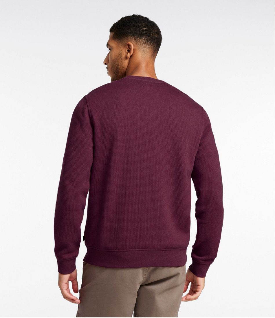 Men's All Seasons Textured Sweats, Crewneck | L.L.Bean sale