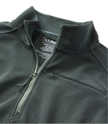 Men's VentureStretch Ottoman-Rib Pullover, Quarter-Zip | L.L.Bean on sale