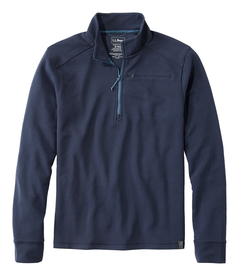 Men's VentureStretch Ottoman-Rib Pullover, Quarter-Zip | L.L.Bean on sale - US 2182