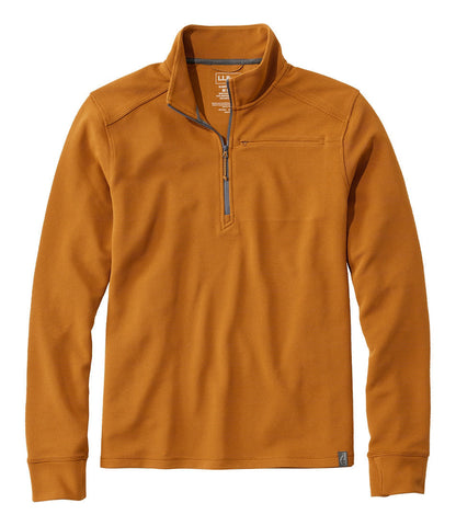 Men's VentureStretch Ottoman-Rib Pullover, Quarter-Zip | L.L.Bean on sale - US 2182
