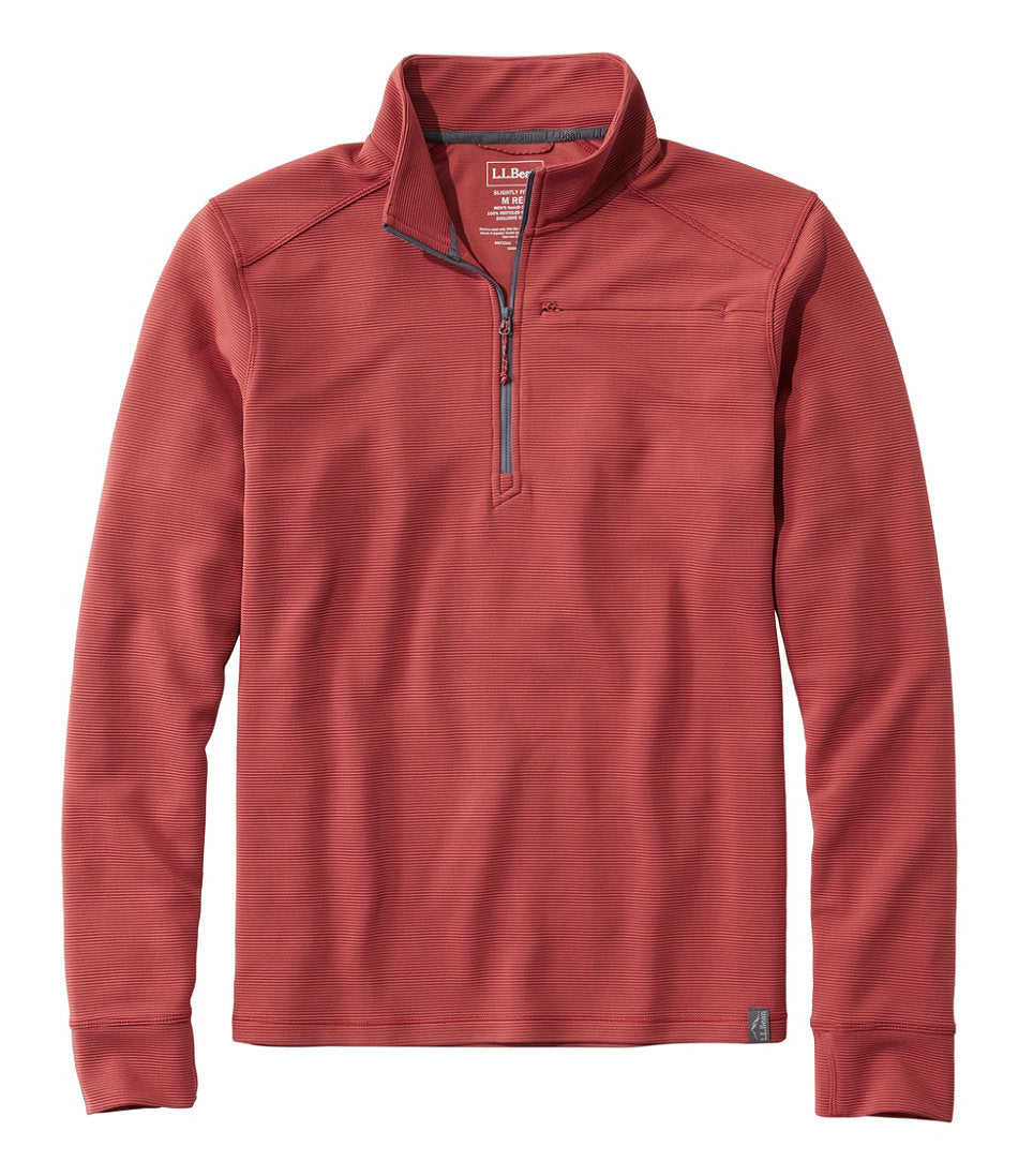 Men's VentureStretch Ottoman-Rib Pullover, Quarter-Zip | L.L.Bean on sale - US 2182
