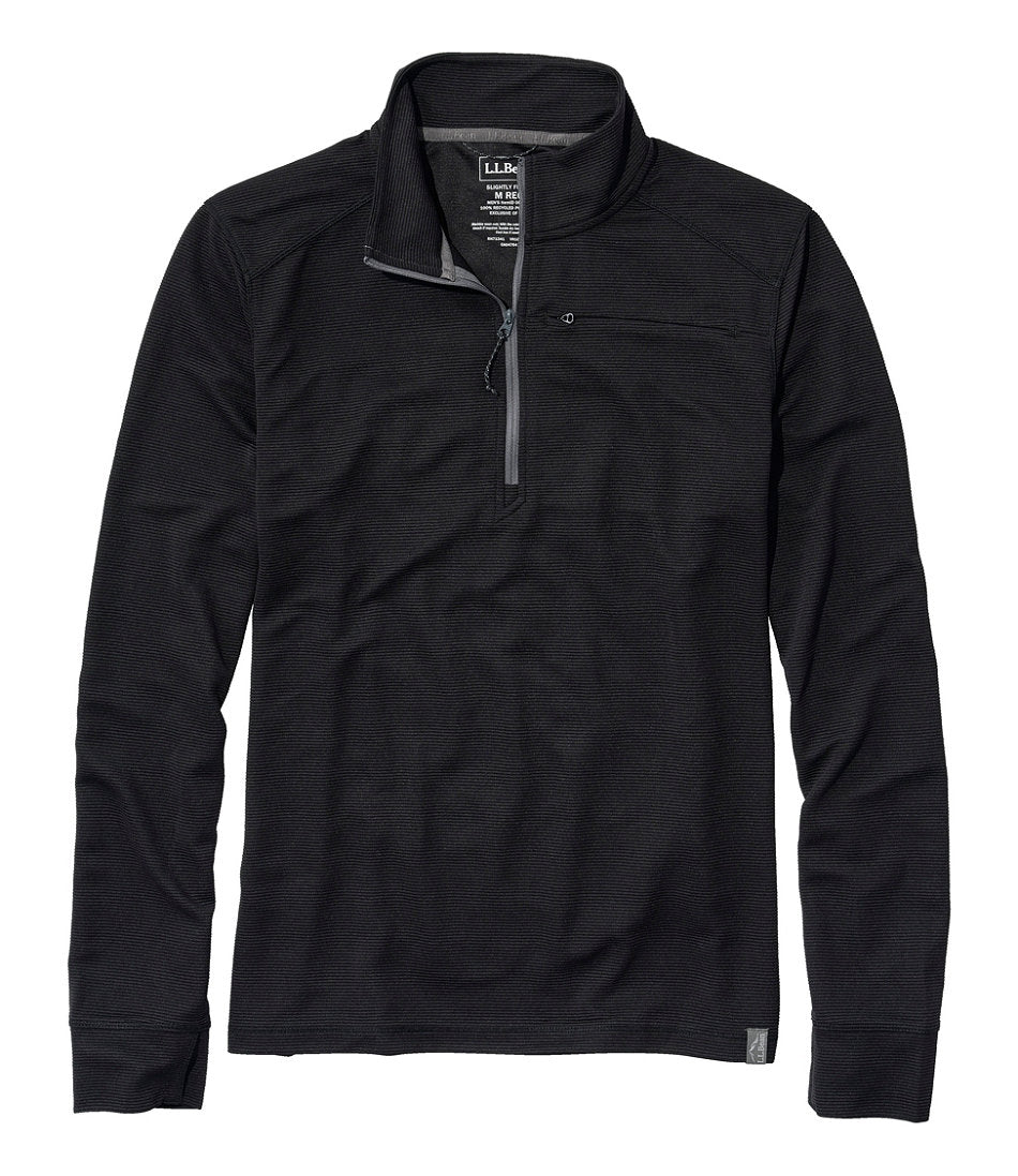 Men's VentureStretch Ottoman-Rib Pullover, Quarter-Zip | L.L.Bean on sale - US 2182