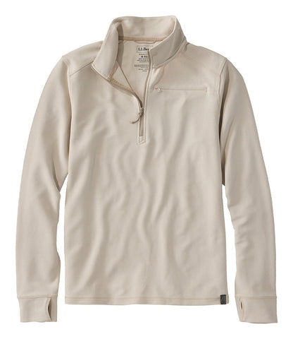 Men's VentureStretch Ottoman-Rib Pullover, Quarter-Zip | L.L.Bean on sale - US 2182