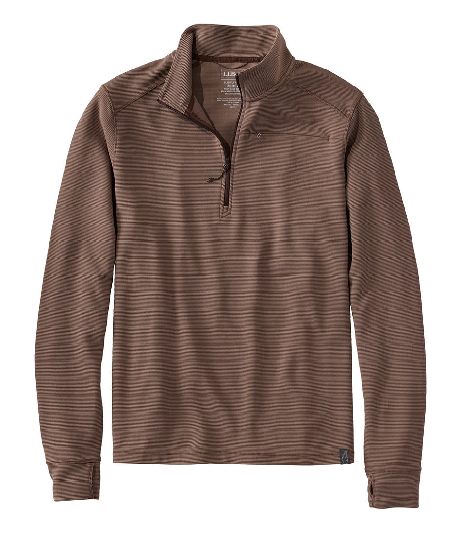 Men's VentureStretch Ottoman-Rib Pullover, Quarter-Zip | L.L.Bean on sale - US 2182