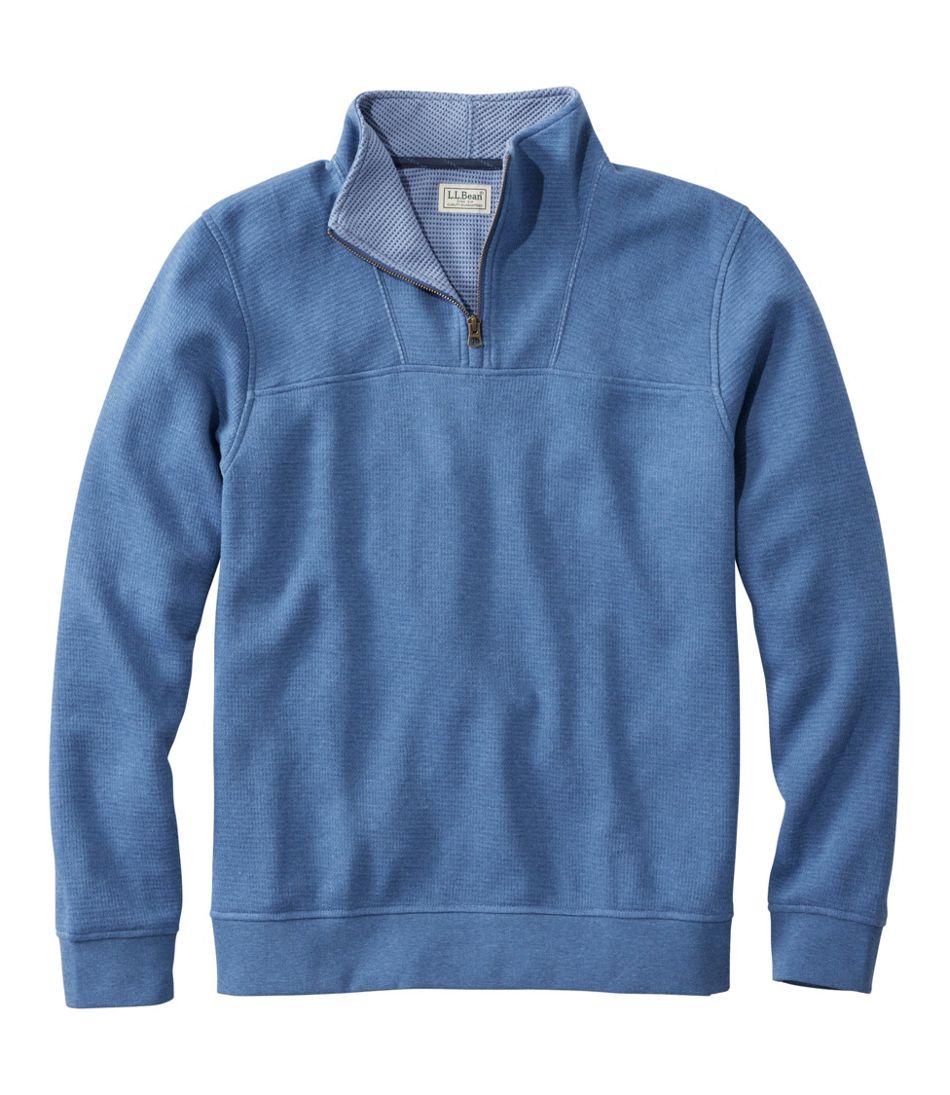 Men's All Seasons Textured Sweats, Quarter-Zip | L.L.Bean near me