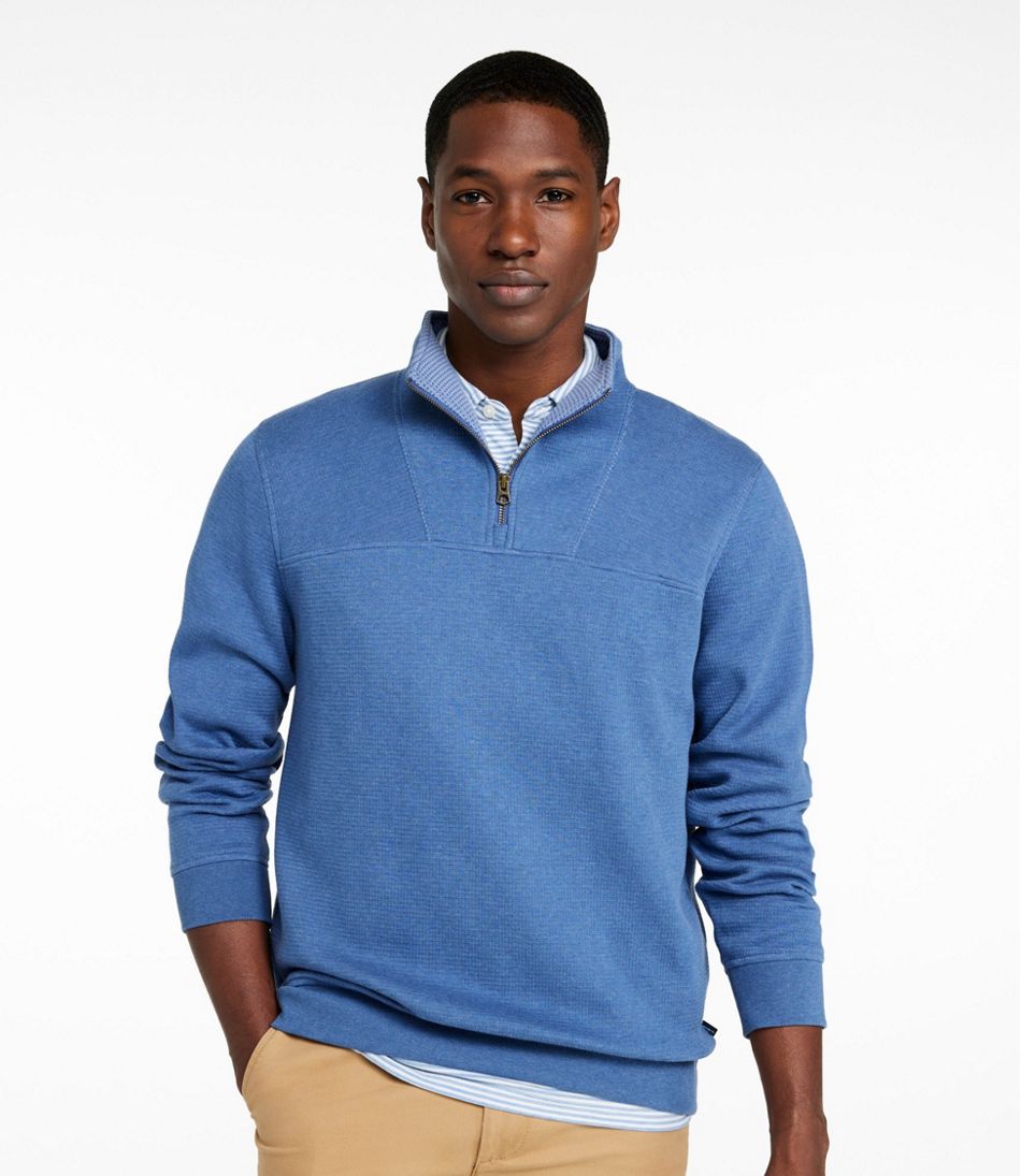 Men's All Seasons Textured Sweats, Quarter-Zip | L.L.Bean near me