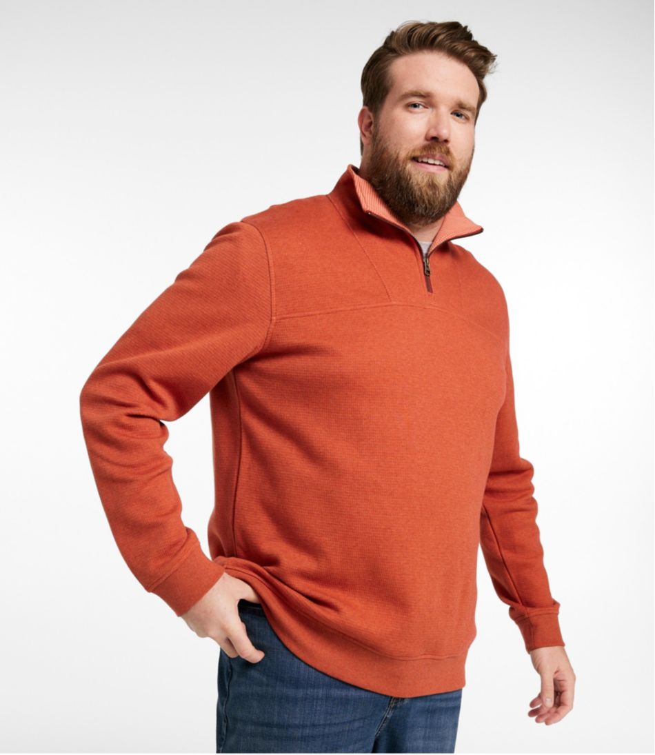 Men's All Seasons Textured Sweats, Quarter-Zip | L.L.Bean near me