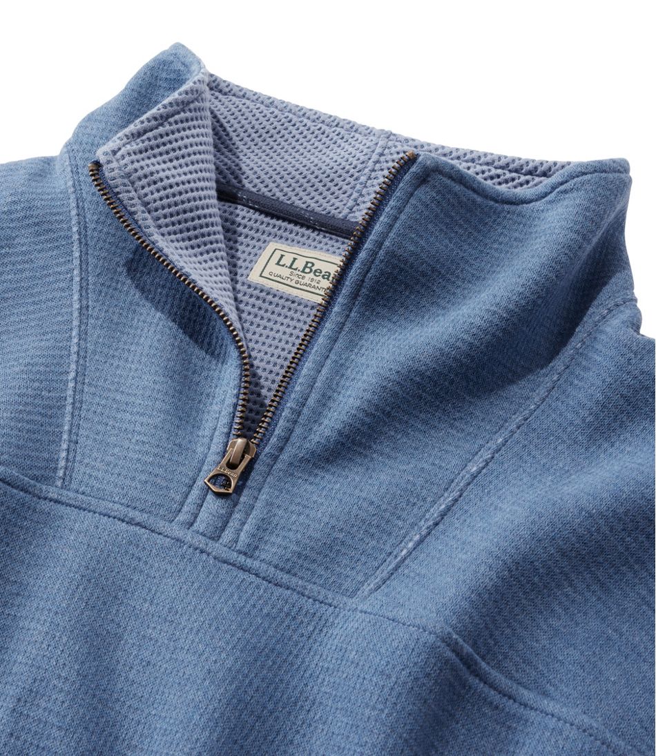 Men's All Seasons Textured Sweats, Quarter-Zip | L.L.Bean near me