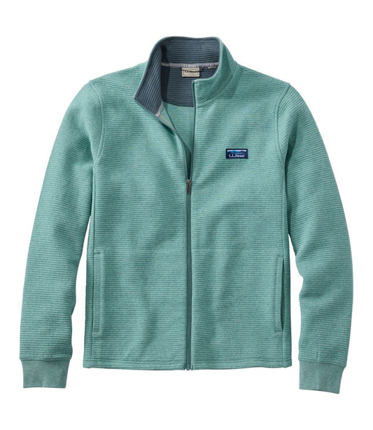 Men's Lakewashed Double-Knit Full-Zip | L.L.Bean outlet