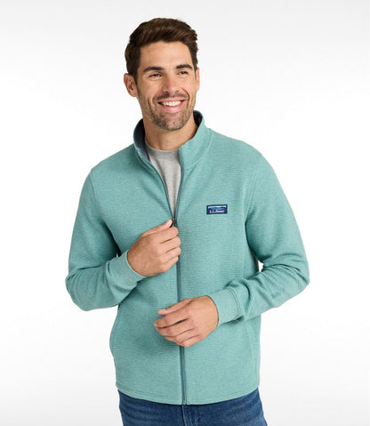 Men's Lakewashed Double-Knit Full-Zip | L.L.Bean outlet