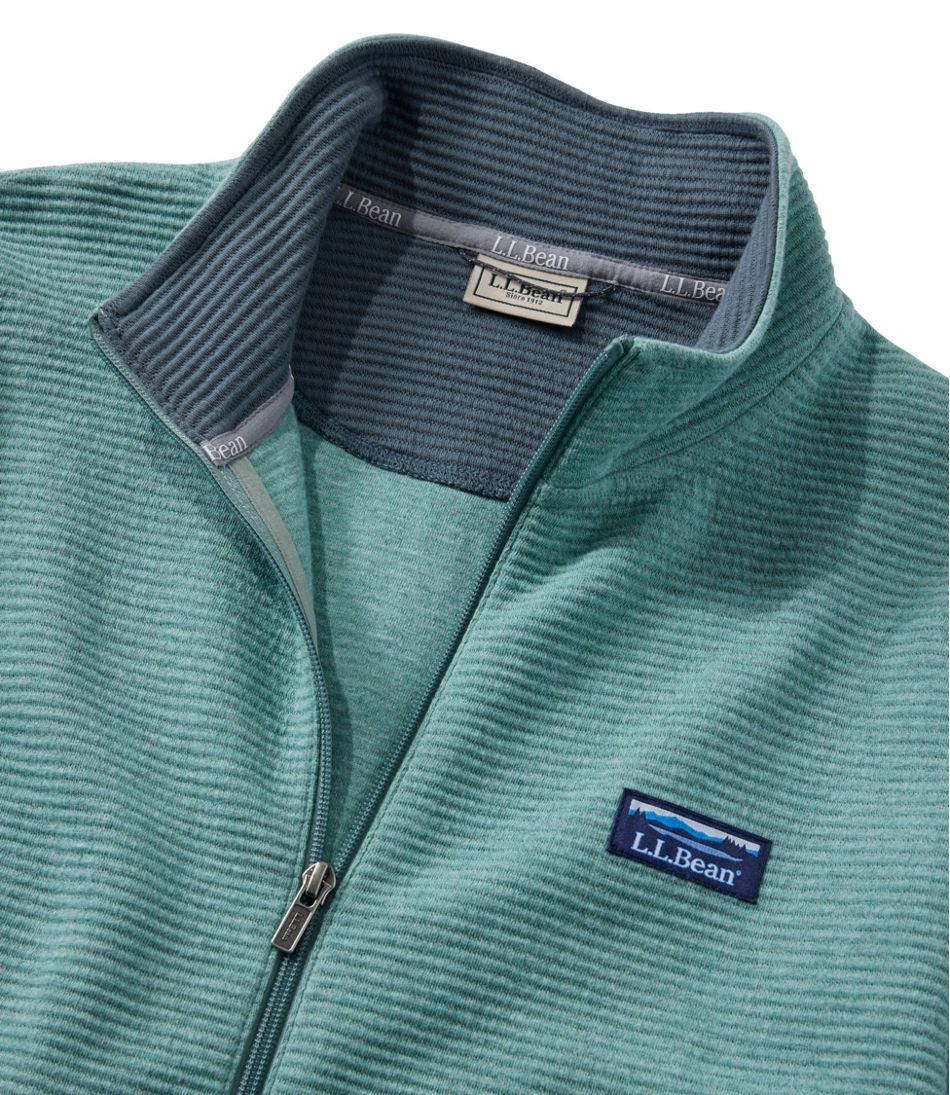 Men's Lakewashed Double-Knit Full-Zip | L.L.Bean outlet