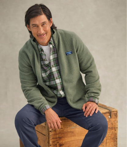 Men's Lakewashed Double-Knit Full-Zip | L.L.Bean outlet