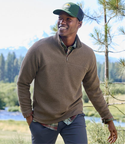 Men's Ridgeknit Pullover, Quarter-Zip | L.L.Bean discount