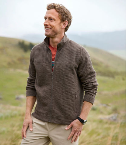 Men's Ridgeknit Full-Zip Jacket | L.L.Bean outlet