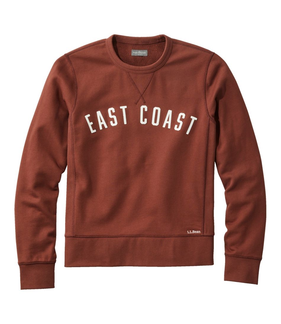 Men's Signature Rugged Crewneck Sweatshirt | L.L.Bean on sale