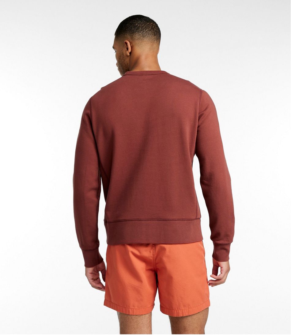 Men's Signature Rugged Crewneck Sweatshirt | L.L.Bean on sale