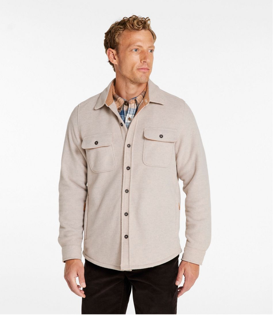 Men's Bean's Mariner Fleece Shirt | L.L.Bean for sale