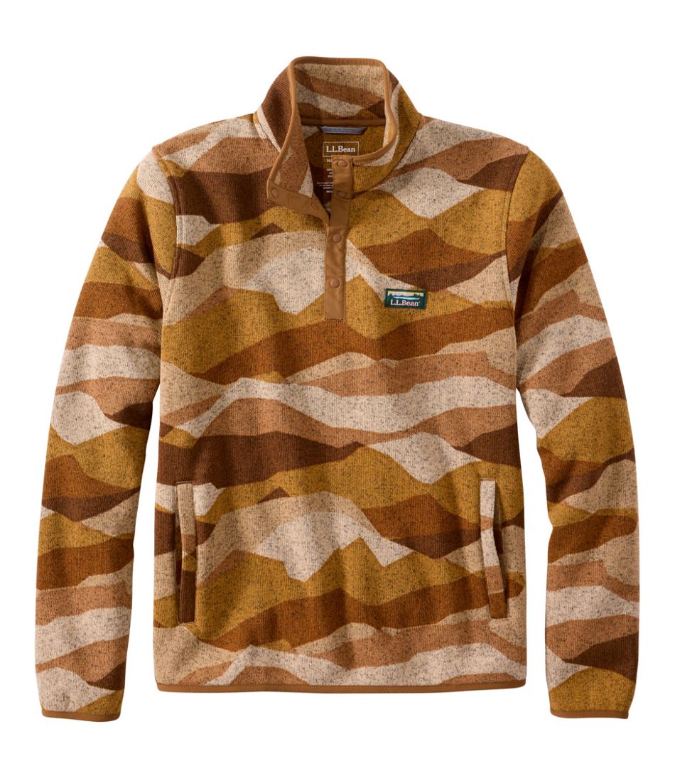 Men's L.L.Bean Sweater Fleece Pullover, Print | L.L.Bean near me