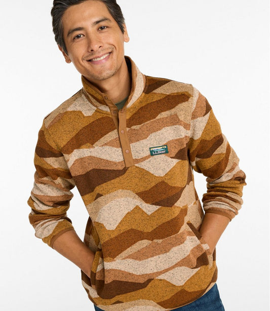 Men's L.L.Bean Sweater Fleece Pullover, Print | L.L.Bean near me